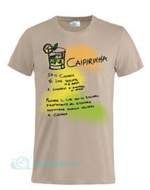 Magliettami T-shirt cocktail caipirinha