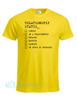 Magliettami T-shirt miracolo giallo