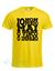 Magliettami T-shirt io non perdo mai giallo
