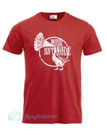 Magliettami T-shirt music rosso