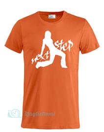 Magliettami T-shirt next step arancione