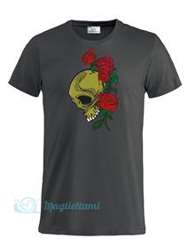 Magliettami T-shirt skull nero